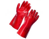 Red PVC Gauntlet 35cm